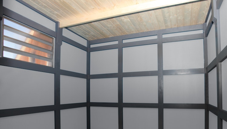 Skan Holz CrossCube Gartenhaus Melbourne 3