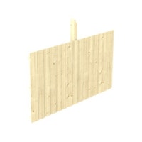 Skan Holz Rückwand für Leimholz Einzel- Carports - Deckelschalung