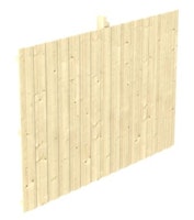 Skan Holz Rückwand für Leimholz Einzel- Carports - Deckelschalung