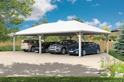 Skan Holz Carport Taunus 1176 x 634 cm