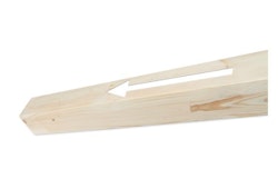 Skan Holz Pfostenverlängerung für Terrassenüberdachung/Carport aus Leimholz 12 x 12 cm