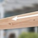 Skan Holz Pfostenverlängerung für Terrassenüberdachung Douglasie 12 x 12 cmBild