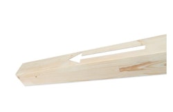 Skan Holz Pfostenverlängerung für Carports aus Leimholz 14 x 14 cm