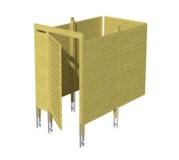 Skan Holz Abstellraum C7 für Carports - ProfilschalungZubehörbild