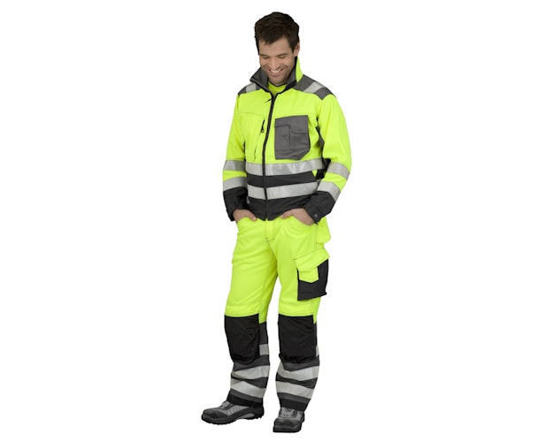 Snickers 3333 HI Vis Hose, Klasse 2