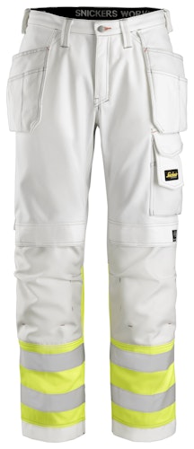 Snickers High Vis Malerhose, Klasse 1