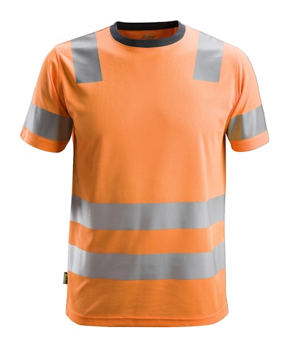 Snickers AllroundWork, High-Vis-T-Shirt Klasse 2