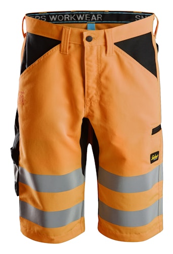 Snickers LiteWork High-Vis Shorts+, Klasse 1