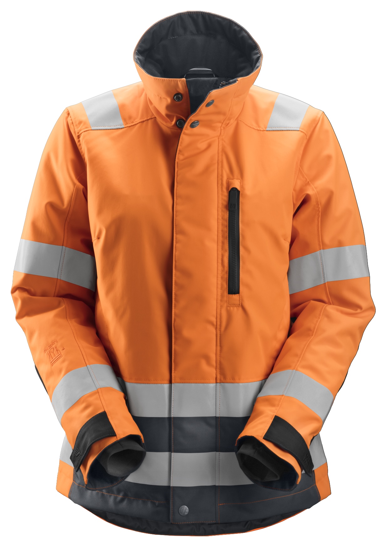 Vorschaubild Galerie Snickers AllroundWork, Damen-High-Vis-Arbeitsjacke, Warnschutzklasse 2/3, Wärmeisolierung mit 37.5®-Technologie