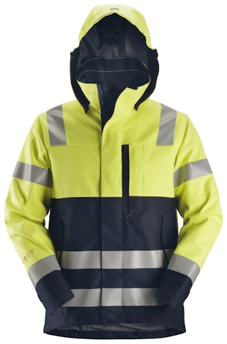 Snickers ProtecWork, wasserdichte Softshell-Jacke, Warnschutzklasse 2