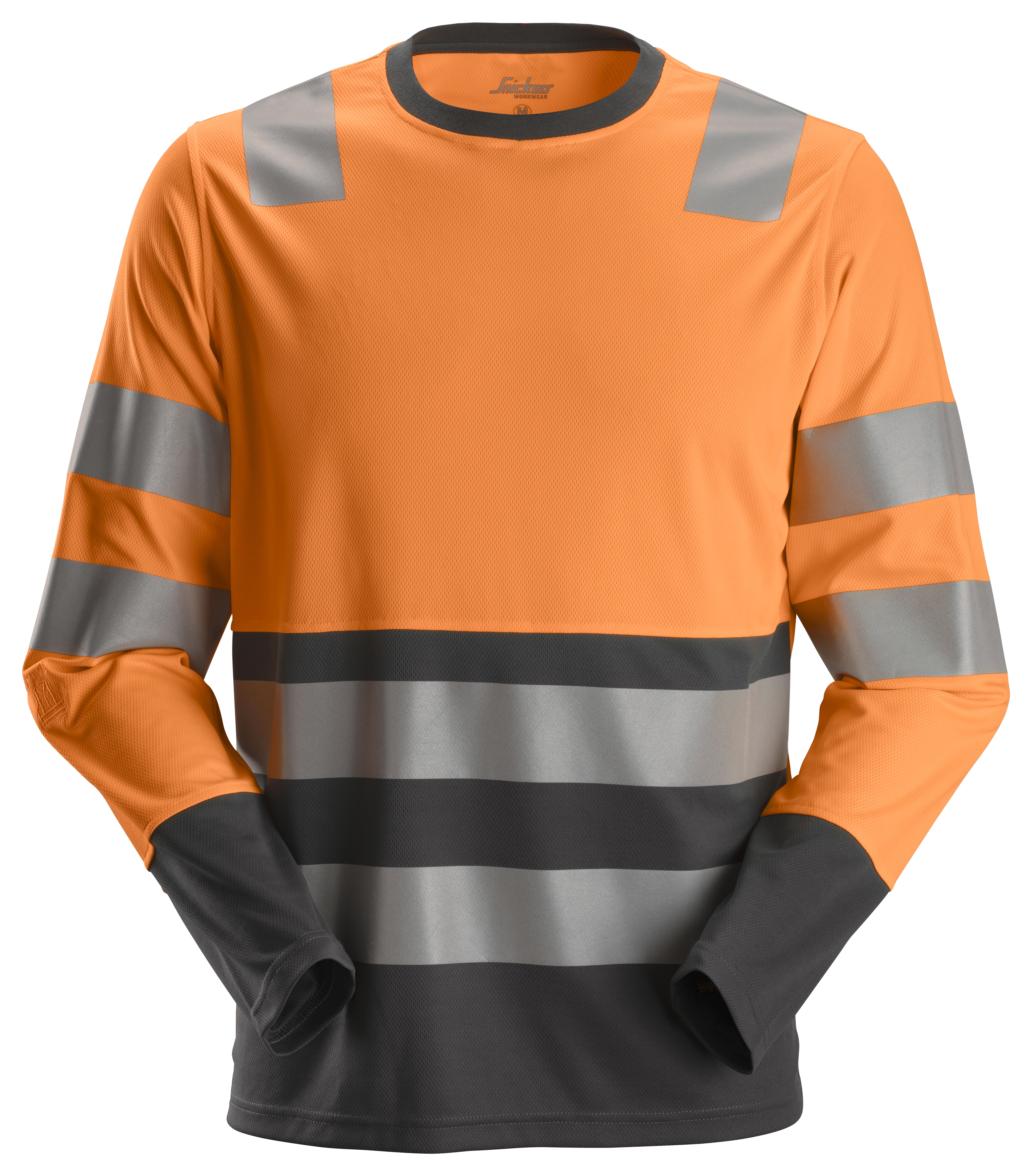 Vorschaubild Galerie Snickers AllroundWork, High-Vis-Langarm-T-Shirt Klasse 2