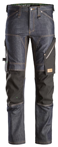 Snickers FlexiWork Denim Arbeitshose, EN 14404