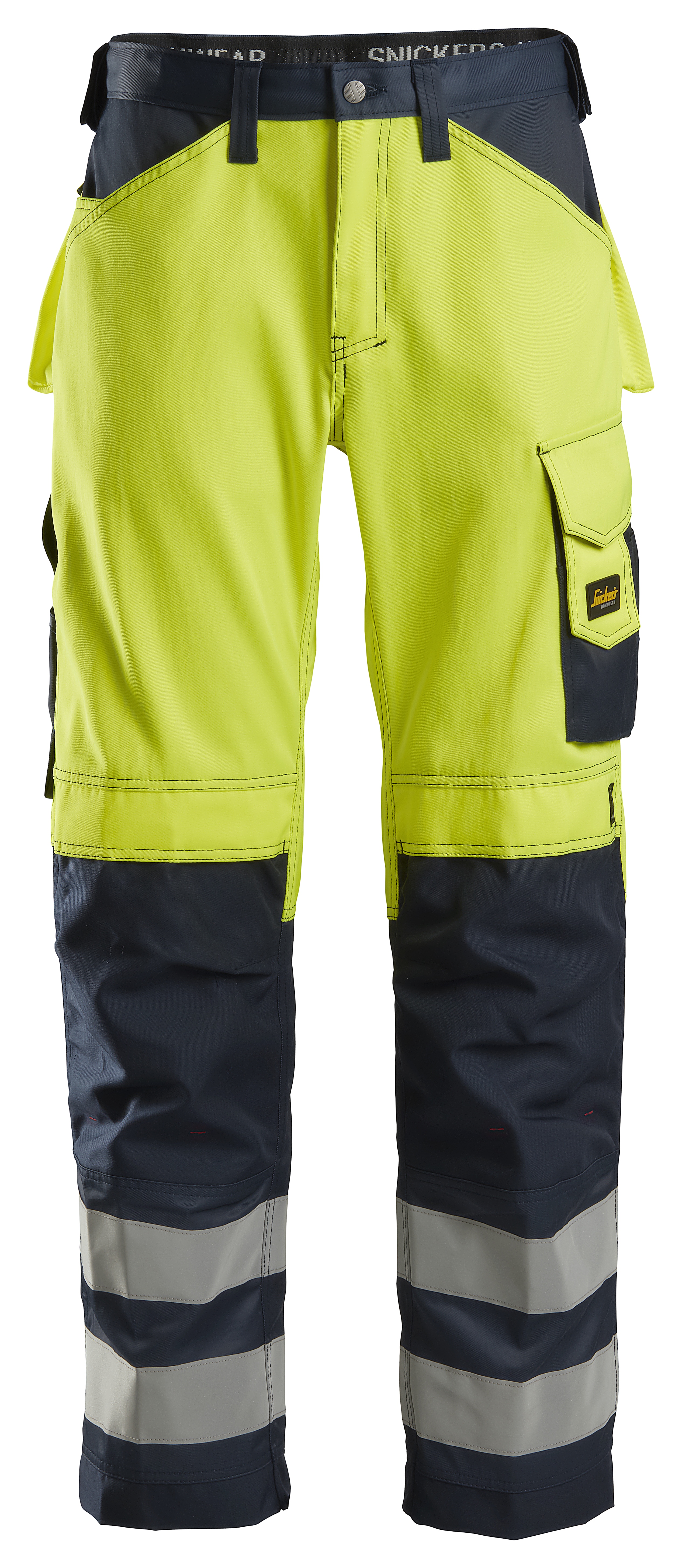 Vorschaubild Galerie Snickers High-Vis-Arbeitshose, Warnschutzklasse 2
