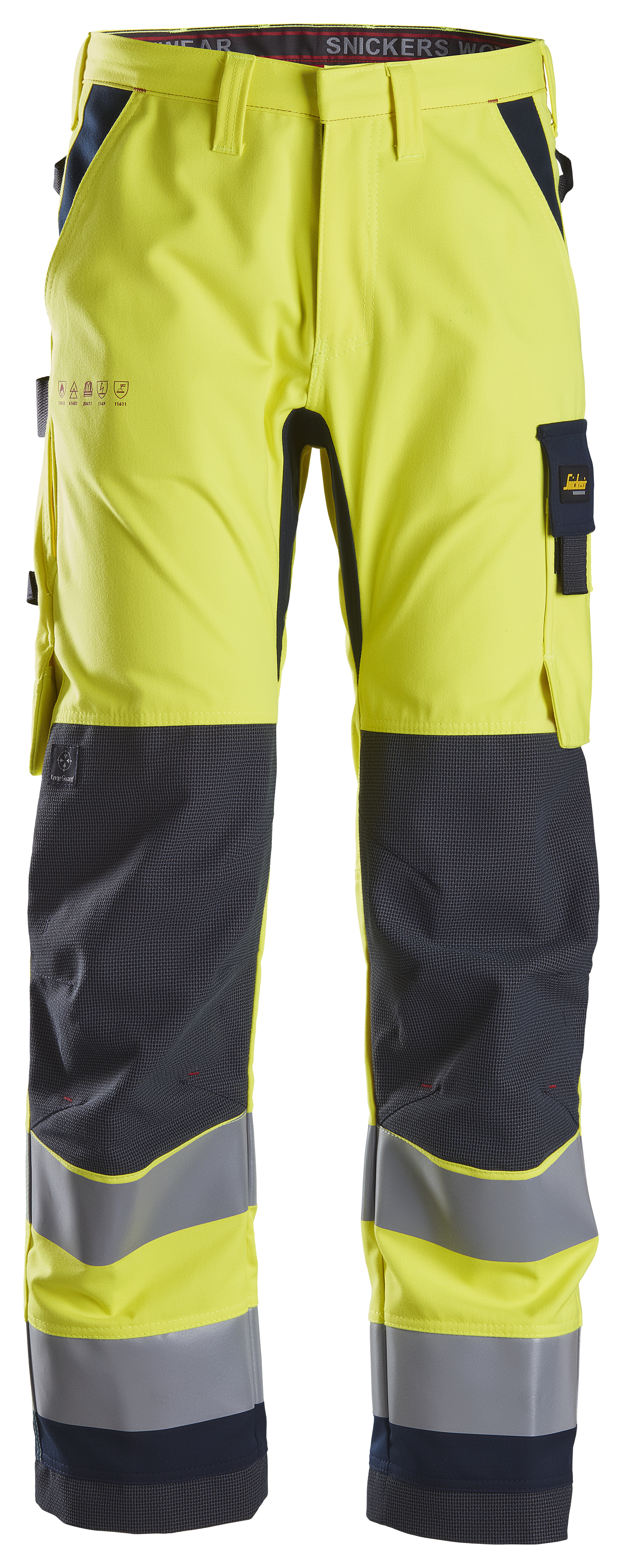 Vorschaubild Galerie Snickers ProtecWork, Arbeitshose, High-Vis-Klasse 2