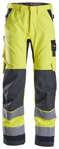 Snickers ProtecWork, Arbeitshose, High-Vis-Klasse 2