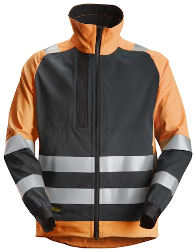 Snickers AllroundWork, High-Vis-Jacke, ungefüttert, Warnschutzklasse 2