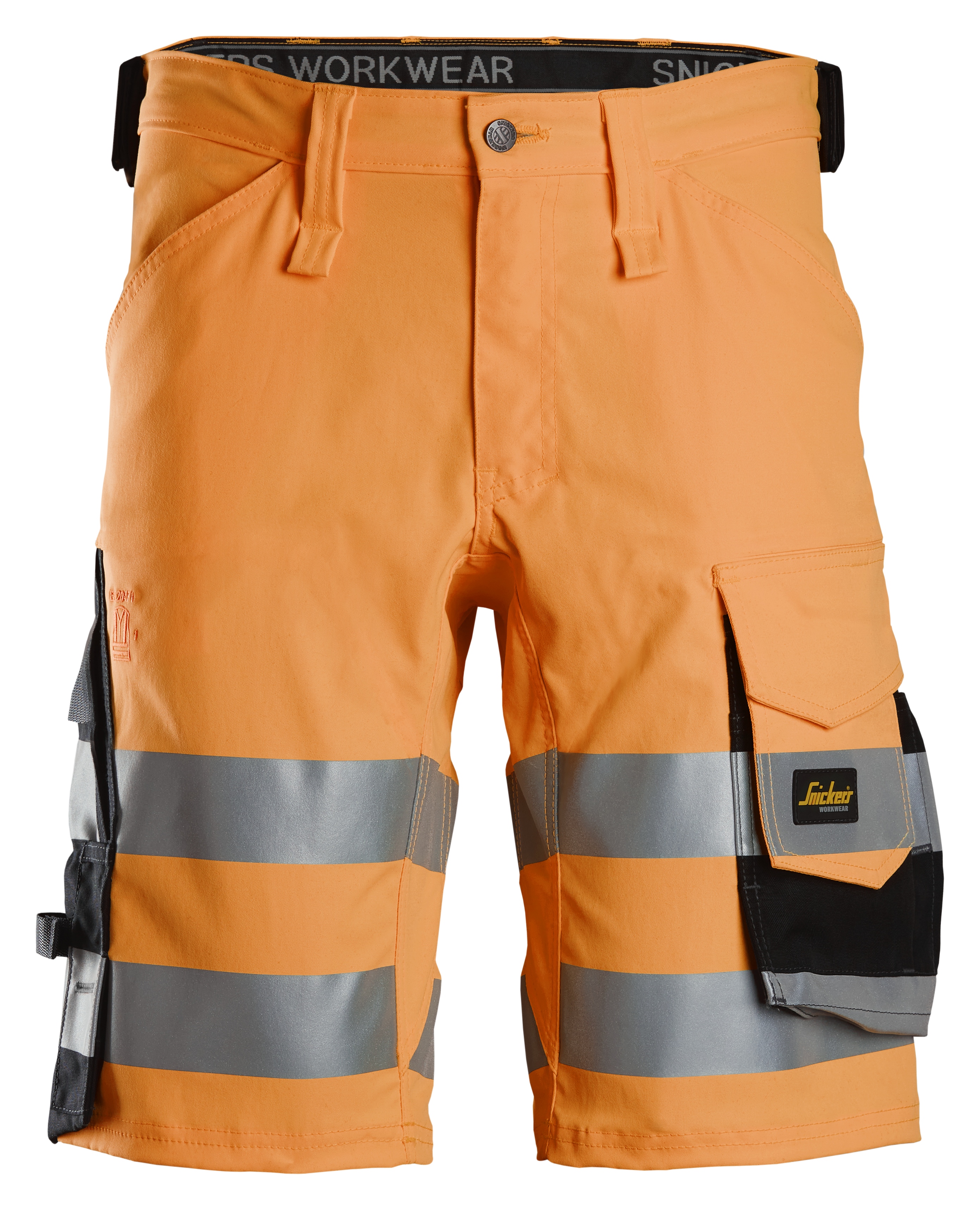 Vorschaubild Galerie Snickers High-Vis-Stretchshorts Warnschutzklasse 1