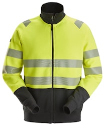 Snickers High-Vis-Jacke mit durchgehendem Reißverschluss, Warnschutzklasse 2