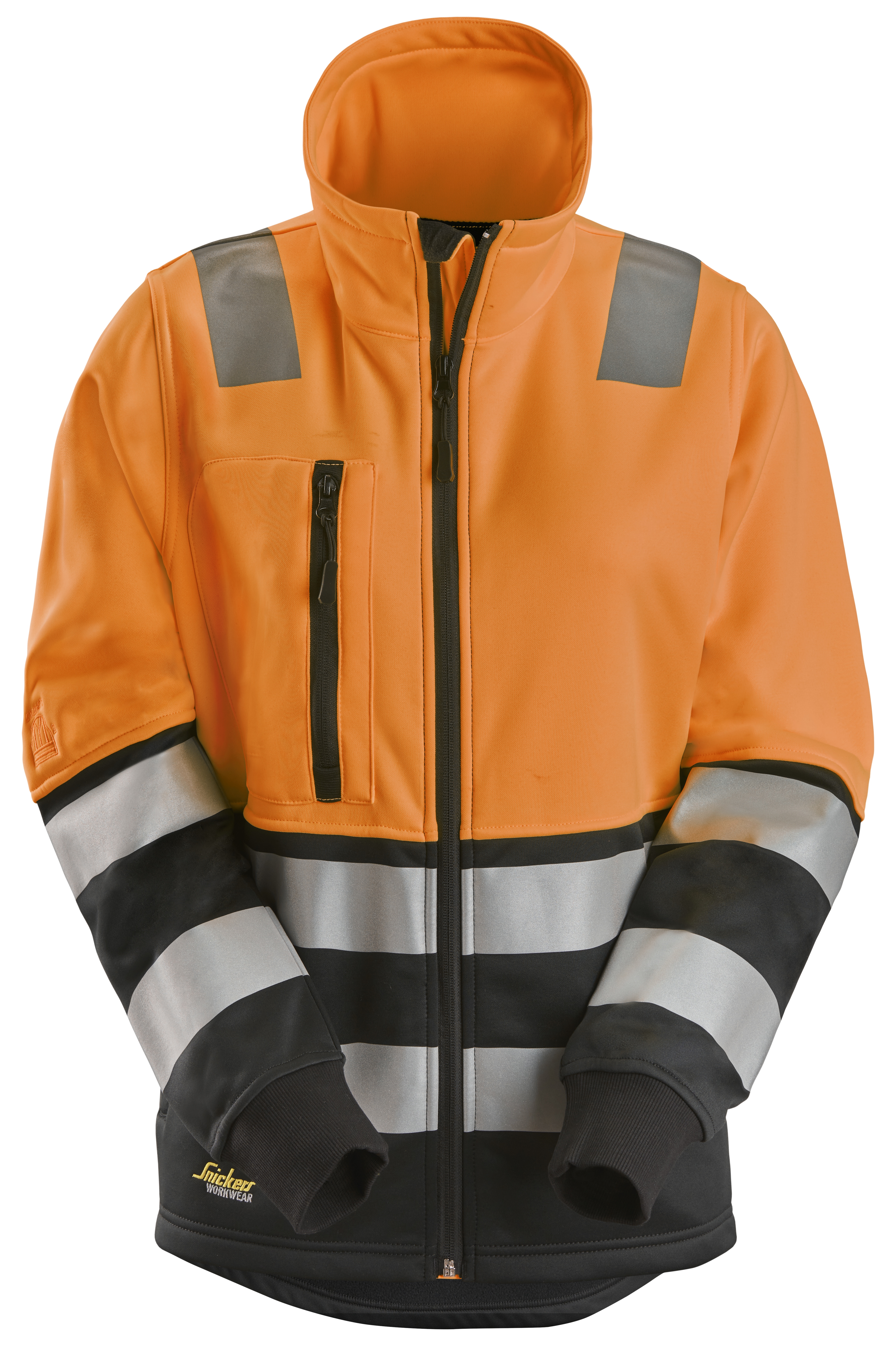 Vorschaubild Galerie Snickers High-Vis-Damenjacke mit durchgehendem Reißverschluss, Warnschutzklasse 2