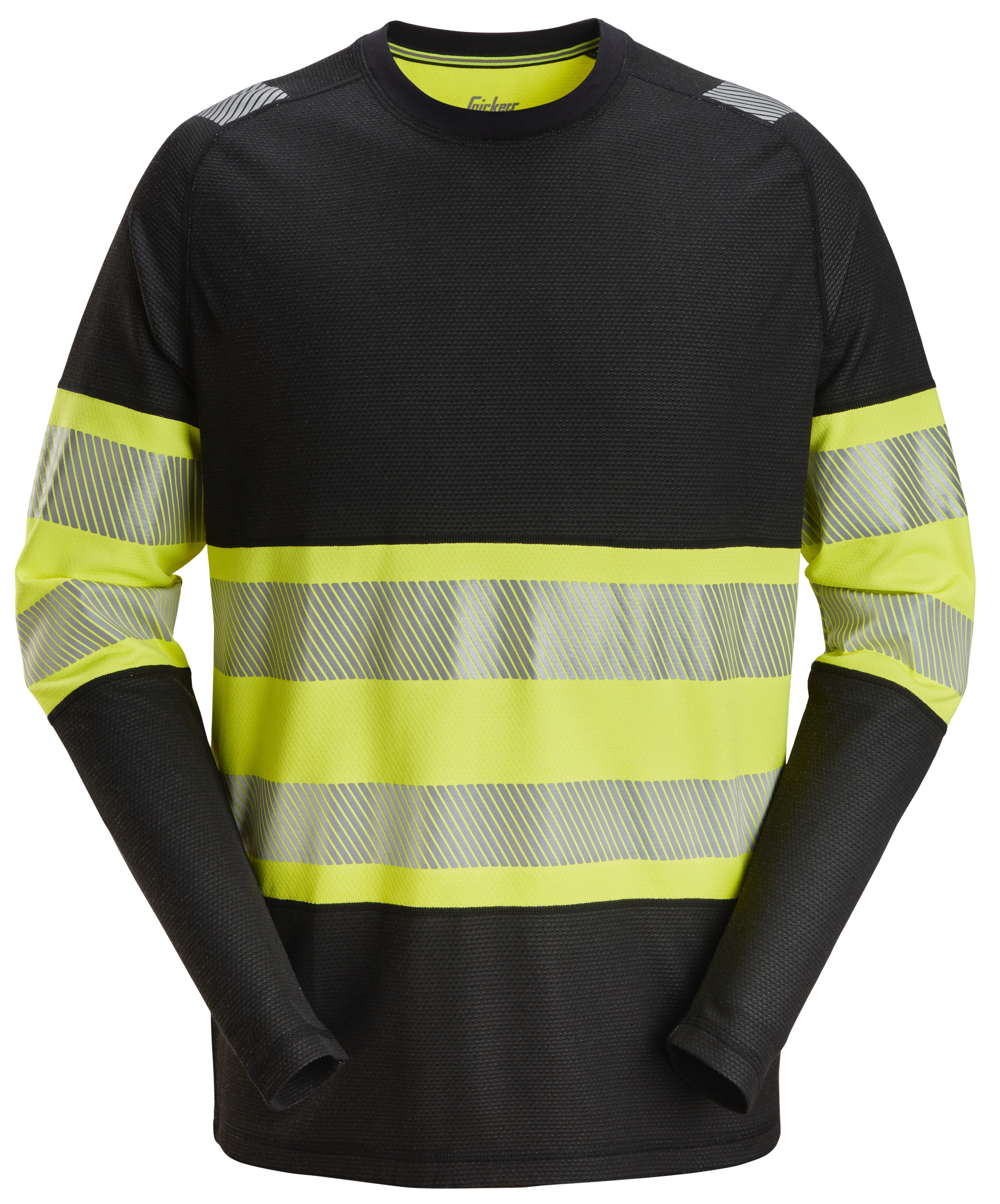 Vorschaubild Galerie Snickers High-Vis-Langarm-Shirt Warnschutzklasse 1