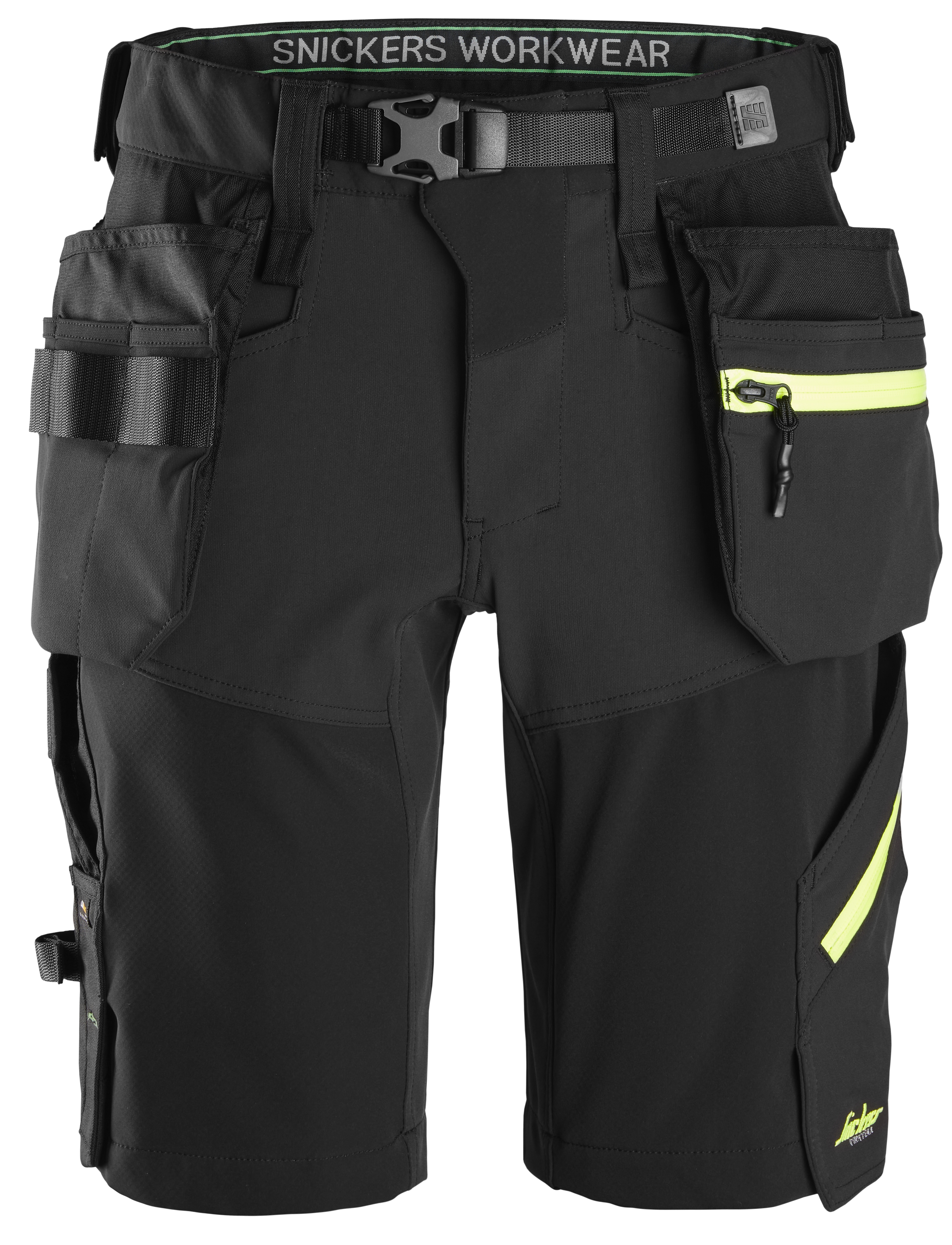 Vorschaubild Galerie Snickers FlexiWork, Softshell-Stretchshorts+ mit Holstertaschen