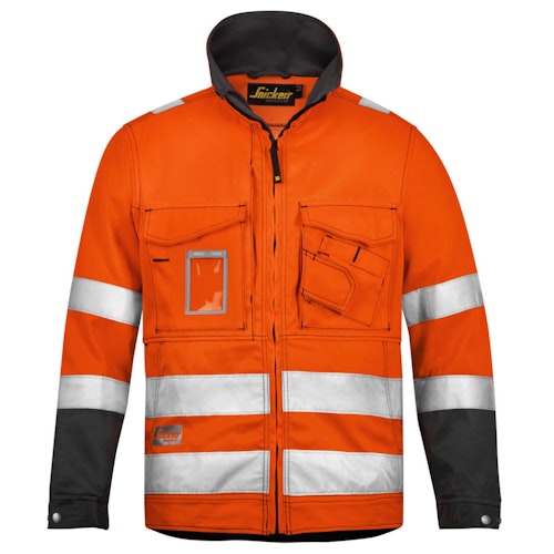 Snickers Workwear 1633 High Vis Jacke, Klasse 3 Bild