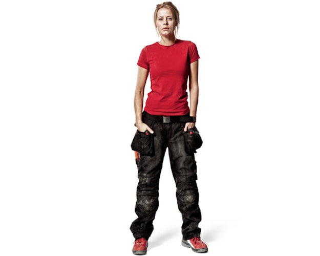 Snickers 3714 Damen Bundhose mit Holstertaschen Canvas+