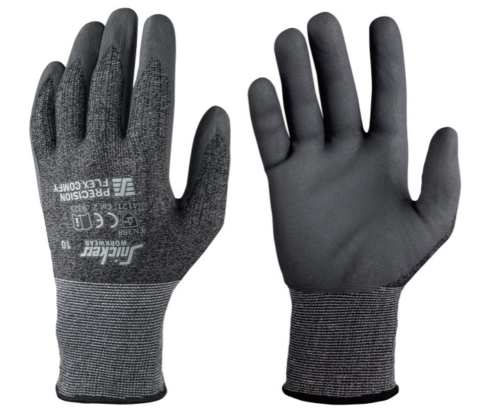 Snickers Workwear 9323 Präzisions FLEX Komfort Handschuhe PAAR