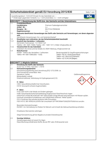 Söll Premium FadenalgenVernichter 1,5 kg