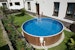 myPOOL Swimming Pool Poolset Splash mit Sandfilteranlage - HolzoptikBild