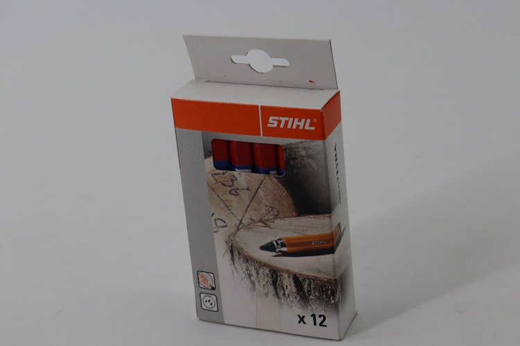 Stihl Signierkreide 12 Stück rot