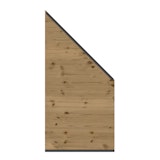 TraumGarten SYSTEM Holz Thermo Massiv Zaun-Anschluss-Set 910 x 1840/940 mmZubehörbild