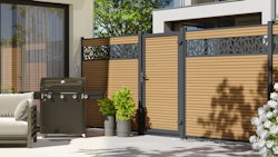 TraumGarten SYSTEM NEO PLATINUM Zaun-Set 1840 x 1780 mm
