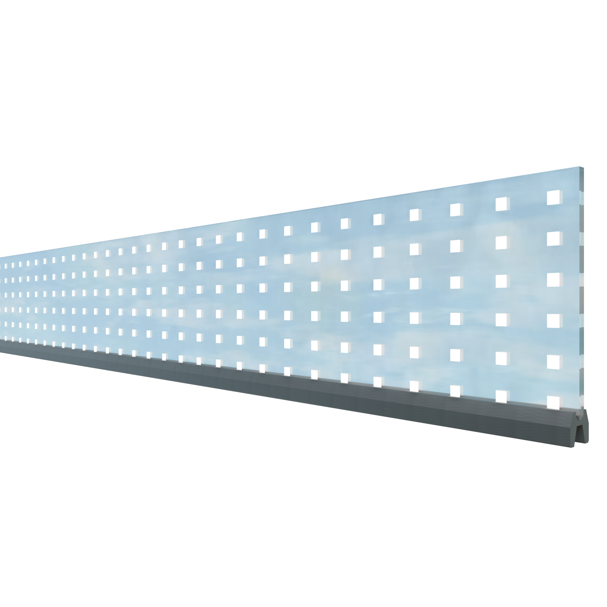 Vorschaubild Galerie Traumgarten SYSTEM Dekorprofil Theta Glas