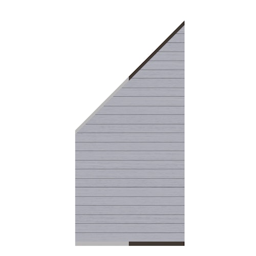TraumGarten System WPC Classic Zaun-Anschluss-Set