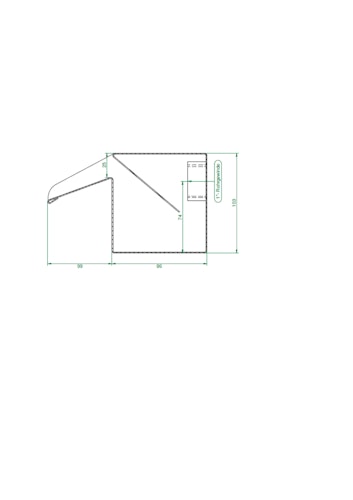 clavis® style Profi Wasserfallschale  60 cm