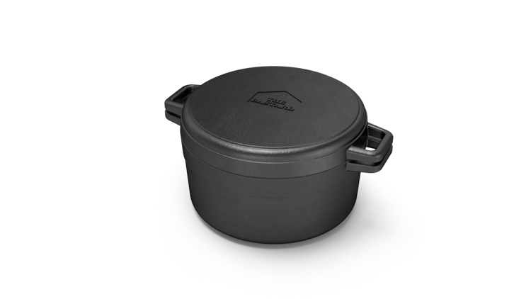 The Bastard Dutch Oven & Griddle MEDIUM 24 cm