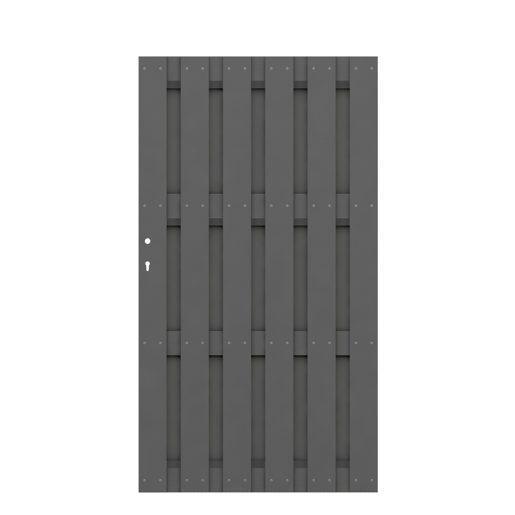 Vorschaubild Galerie TraumGarten Jumbo WPC Tor (980 x 1790 mm)