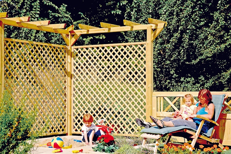 T&J Leimholzbogen für Pergola 9 x 4,5 x 189 cm