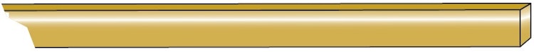 T&J Sattelbalken für Pergola 9 x 4,5 x 225 cm