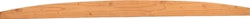T&J RIAD Stecksystem Bogenbrett 1800 x 120/60 x 21 mm