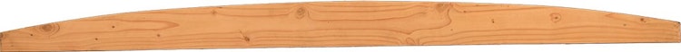 T&J RIAD Stecksystem Bogenbrett 1800 x 120/60 x 21 mm