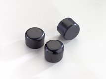 T&J Rundrohrpfostenkappe Kunststoff schwarz für 34 mm DurchmesserZubehörbild