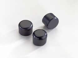 T&J Rundrohrpfostenkappe Kunststoff schwarz für 34 mm Durchmesser