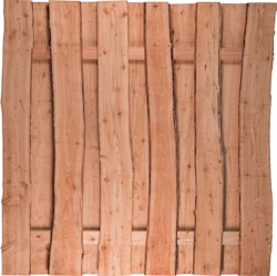 T&J JÜTLAND Sichtschutzzaun Lärche 180 x 180 cm