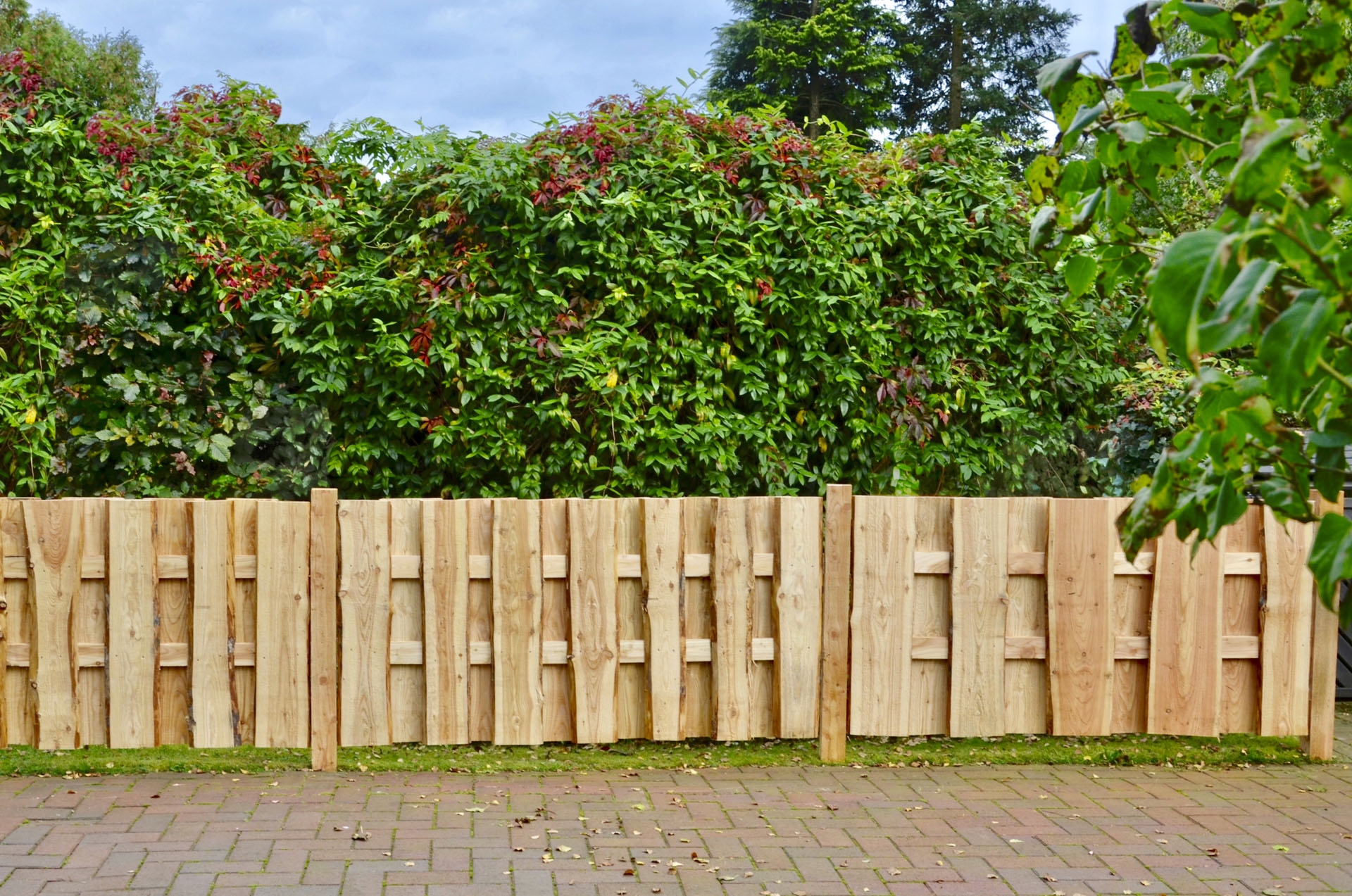 Vorschaubild Galerie T&J JÜTLAND Sichtschutzzaun Lärche 180 x 90 cm