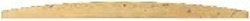 T&J TRELLEBORG Steckzaunsystem Bogenbrett 180 x 12/6 x 2,8 cm