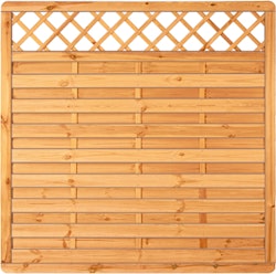T&J SUNLINE Lammellenzaun Ranki 180 x 180 cm
