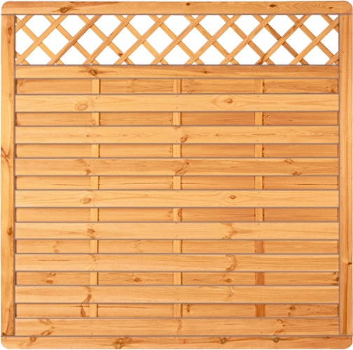 T&J SUNLINE Lammellenzaun Ranki 180 x 180 cm