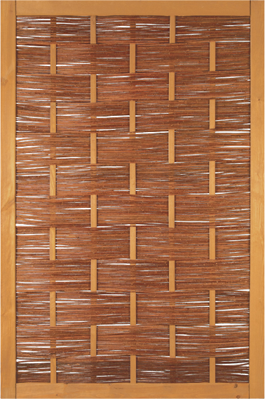 Vorschaubild Galerie T&J ÄTNA Weidengeflechtzaun